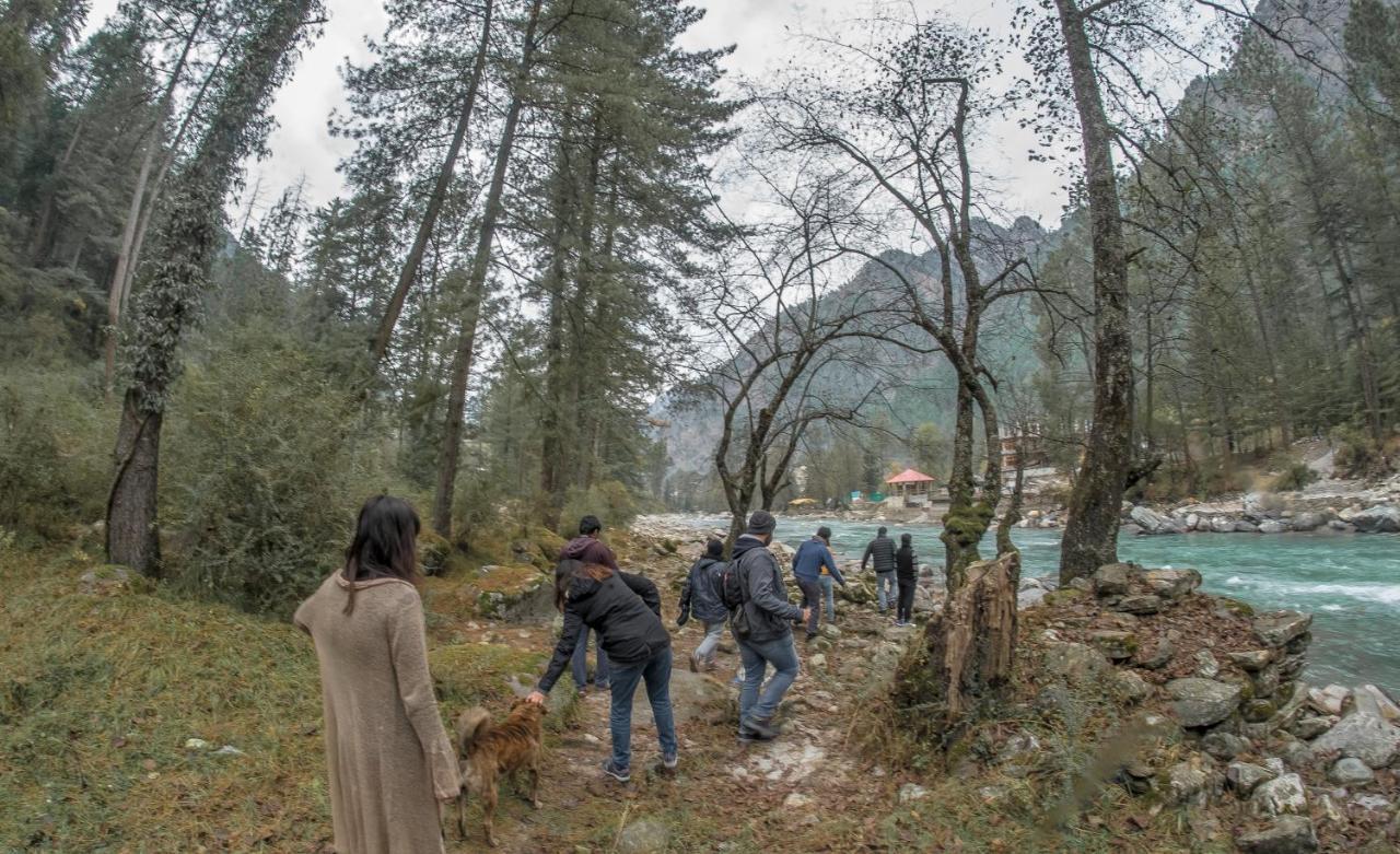 Parvati Kuteer Riverside Resort Kasol Eksteriør billede