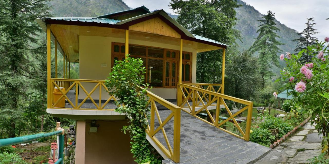Parvati Kuteer Riverside Resort Kasol Eksteriør billede
