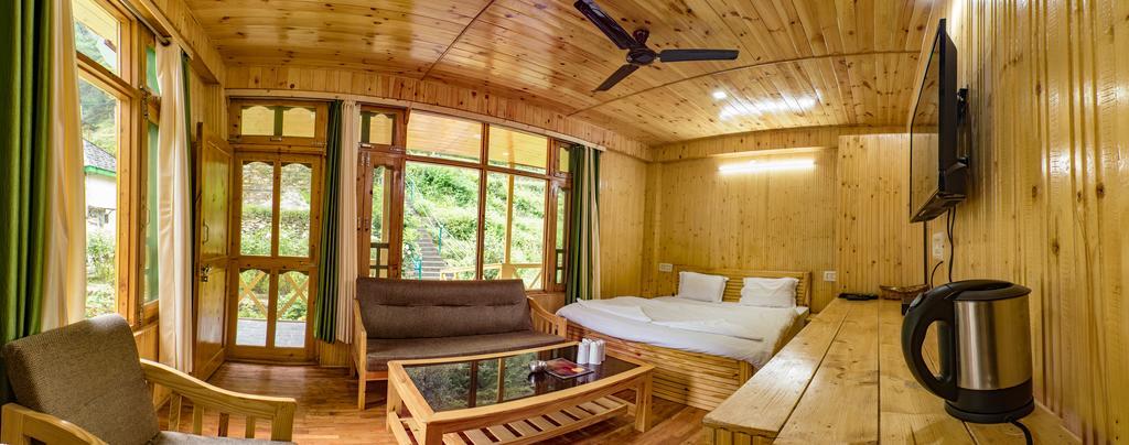 Parvati Kuteer Riverside Resort Kasol Eksteriør billede