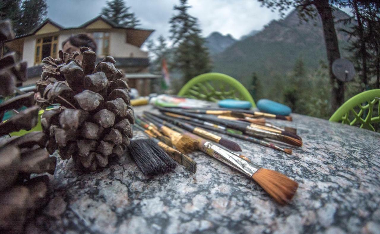 Parvati Kuteer Riverside Resort Kasol Eksteriør billede